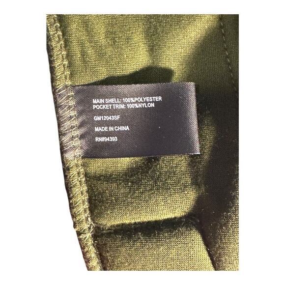 New Grays Peek Men’s Small Outdoor Black Evergreen‎ Quarter Zip Fleece Pullover - Picture 6 of 7